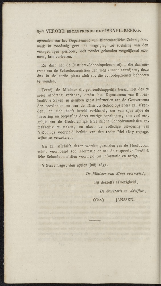 Nederlandsche pandecten, of Verzameling van wetten in het Koningrijk der Nederlanden / door W.Y. van Hamelsveld - 