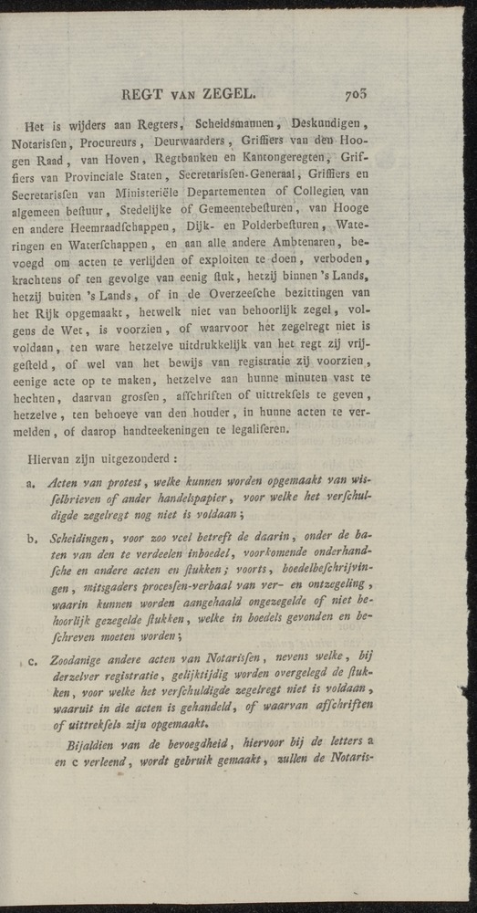 Nederlandsche pandecten, of Verzameling van wetten in het Koningrijk der Nederlanden / door W.Y. van Hamelsveld - 