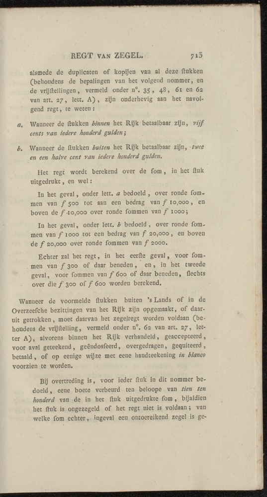 Nederlandsche pandecten, of Verzameling van wetten in het Koningrijk der Nederlanden / door W.Y. van Hamelsveld - 