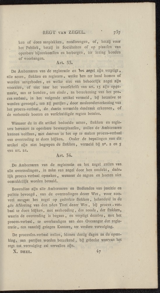 Nederlandsche pandecten, of Verzameling van wetten in het Koningrijk der Nederlanden / door W.Y. van Hamelsveld - 