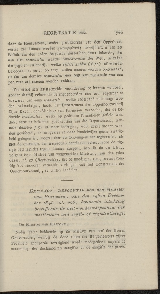 Nederlandsche pandecten, of Verzameling van wetten in het Koningrijk der Nederlanden / door W.Y. van Hamelsveld - 
