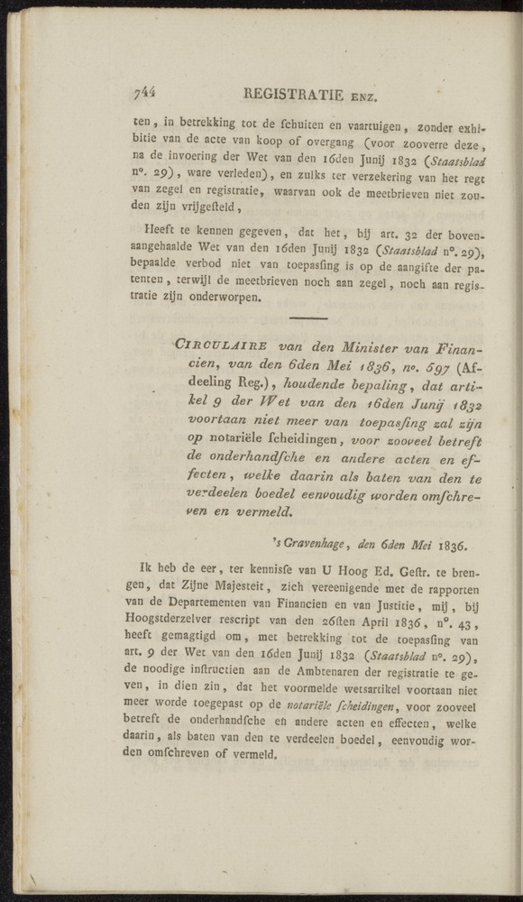 Nederlandsche pandecten, of Verzameling van wetten in het Koningrijk der Nederlanden / door W.Y. van Hamelsveld - 