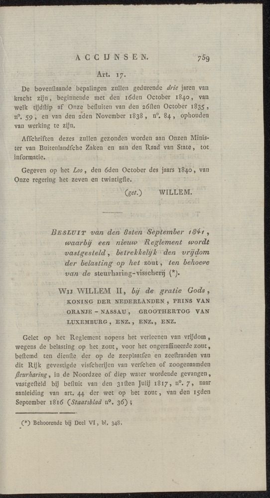 Nederlandsche pandecten, of Verzameling van wetten in het Koningrijk der Nederlanden / door W.Y. van Hamelsveld - 