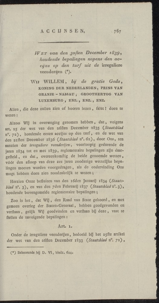 Nederlandsche pandecten, of Verzameling van wetten in het Koningrijk der Nederlanden / door W.Y. van Hamelsveld - 