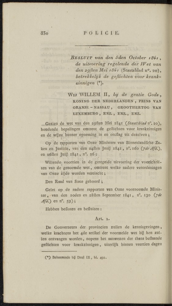 Nederlandsche pandecten, of Verzameling van wetten in het Koningrijk der Nederlanden / door W.Y. van Hamelsveld - 