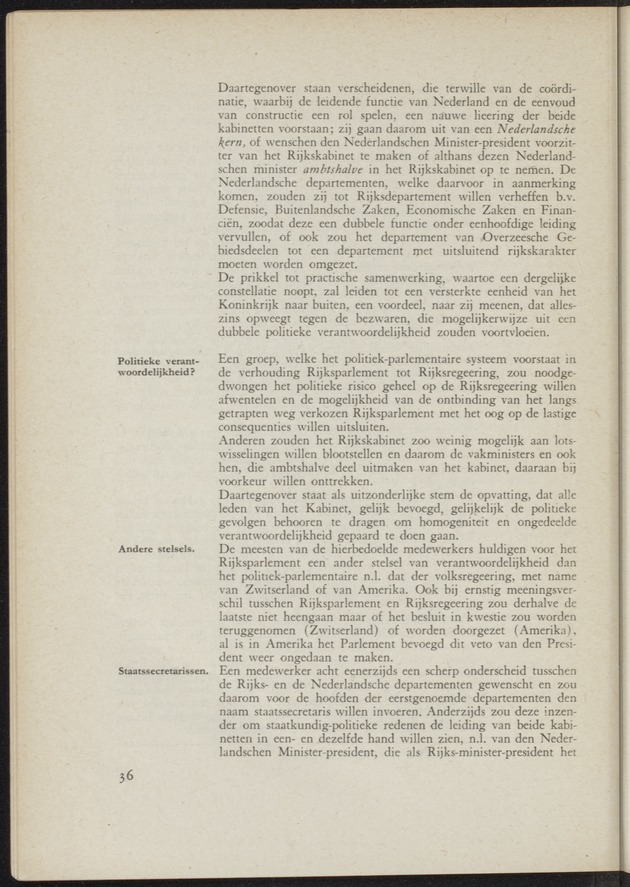 Verslag van de commissie van onderzoek naar de opvattingen in Nederland omtrent de plaats van de overzeesche gebiedsdeelen in het koninkrijk : ingesteld bij ministerieel besluit van 30 augustus 1945 / [voorzitter: W.H. van Helsdingen] - 