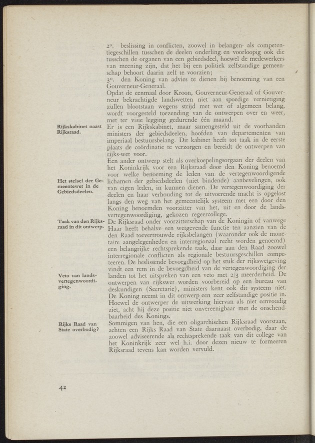 Verslag van de commissie van onderzoek naar de opvattingen in Nederland omtrent de plaats van de overzeesche gebiedsdeelen in het koninkrijk : ingesteld bij ministerieel besluit van 30 augustus 1945 / [voorzitter: W.H. van Helsdingen] - 