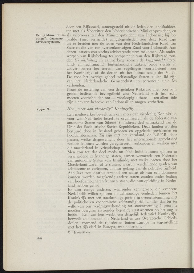 Verslag van de commissie van onderzoek naar de opvattingen in Nederland omtrent de plaats van de overzeesche gebiedsdeelen in het koninkrijk : ingesteld bij ministerieel besluit van 30 augustus 1945 / [voorzitter: W.H. van Helsdingen] - 