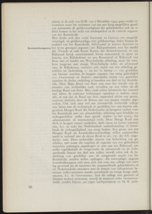 Verslag van de commissie van onderzoek naar de opvattingen in Nederland omtrent de plaats van de overzeesche gebiedsdeelen in het koninkrijk : ingesteld bij ministerieel besluit van 30 augustus 1945 / [voorzitter: W.H. van Helsdingen] - 