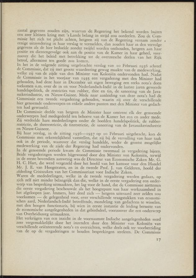 Bijlage bij het verslag van de commissie van onderzoek naar de opvattingen in Nederland omtrent de plaats van de overzeesche gebiedsdeelen in het koninkrijk : ingesteld bij ministerieel besluit van 30 augustus 1945 / [voorzitter: W.H. van Helsdingen] - 