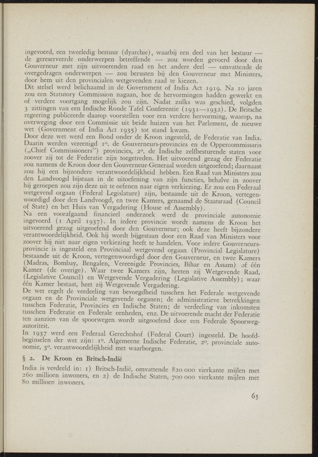 Bijlage bij het verslag van de commissie van onderzoek naar de opvattingen in Nederland omtrent de plaats van de overzeesche gebiedsdeelen in het koninkrijk : ingesteld bij ministerieel besluit van 30 augustus 1945 / [voorzitter: W.H. van Helsdingen] - 