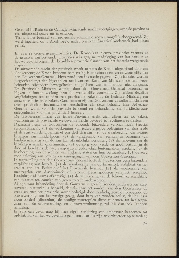 Bijlage bij het verslag van de commissie van onderzoek naar de opvattingen in Nederland omtrent de plaats van de overzeesche gebiedsdeelen in het koninkrijk : ingesteld bij ministerieel besluit van 30 augustus 1945 / [voorzitter: W.H. van Helsdingen] - 