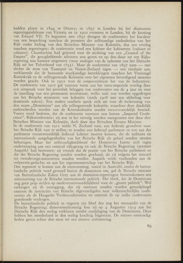 Bijlage bij het verslag van de commissie van onderzoek naar de opvattingen in Nederland omtrent de plaats van de overzeesche gebiedsdeelen in het koninkrijk : ingesteld bij ministerieel besluit van 30 augustus 1945 / [voorzitter: W.H. van Helsdingen] - 