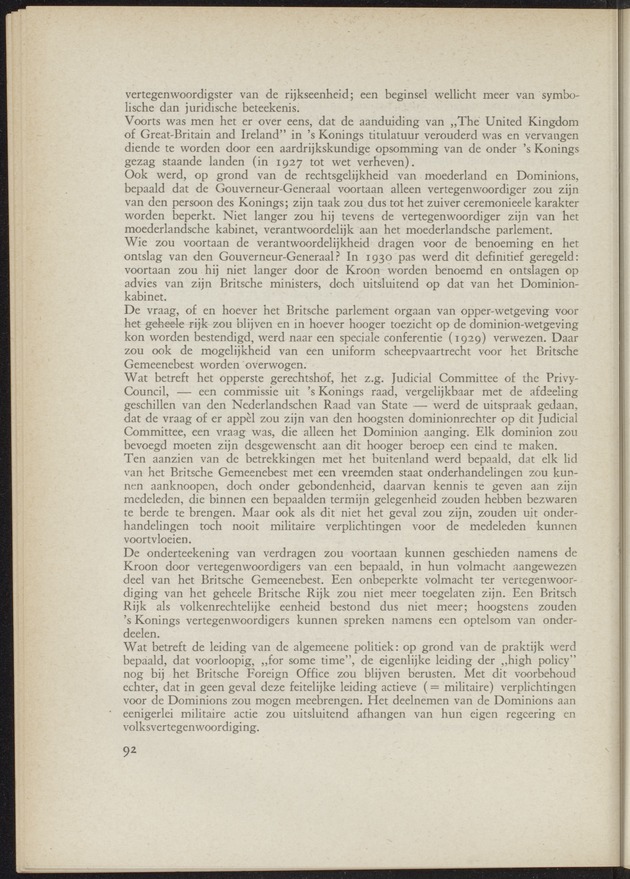 Bijlage bij het verslag van de commissie van onderzoek naar de opvattingen in Nederland omtrent de plaats van de overzeesche gebiedsdeelen in het koninkrijk : ingesteld bij ministerieel besluit van 30 augustus 1945 / [voorzitter: W.H. van Helsdingen] - 