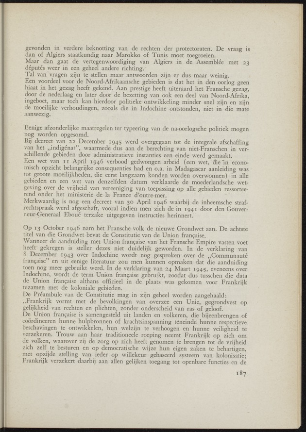 Bijlage bij het verslag van de commissie van onderzoek naar de opvattingen in Nederland omtrent de plaats van de overzeesche gebiedsdeelen in het koninkrijk : ingesteld bij ministerieel besluit van 30 augustus 1945 / [voorzitter: W.H. van Helsdingen] - 