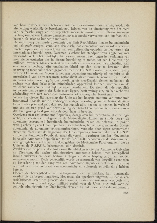 Bijlage bij het verslag van de commissie van onderzoek naar de opvattingen in Nederland omtrent de plaats van de overzeesche gebiedsdeelen in het koninkrijk : ingesteld bij ministerieel besluit van 30 augustus 1945 / [voorzitter: W.H. van Helsdingen] - 