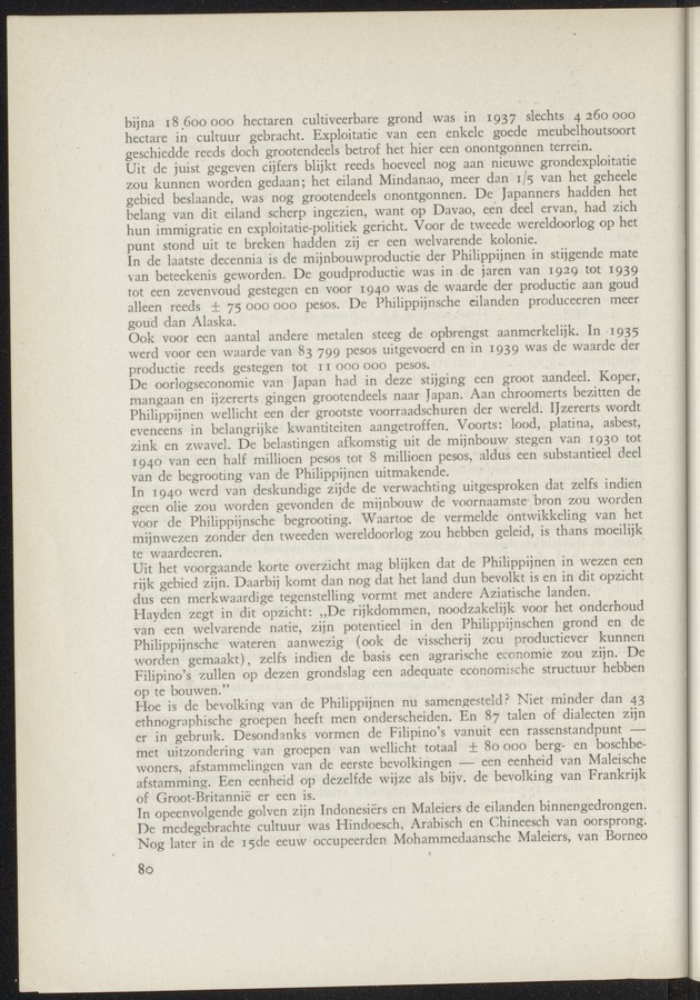 Bijlage bij het verslag van de commissie van onderzoek naar de opvattingen in Nederland omtrent de plaats van de overzeesche gebiedsdeelen in het koninkrijk : ingesteld bij ministerieel besluit van 30 augustus 1945 / [voorzitter: W.H. van Helsdingen] - 