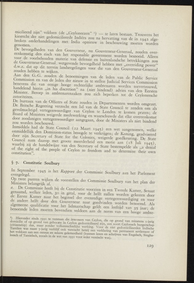 Bijlage bij het verslag van de commissie van onderzoek naar de opvattingen in Nederland omtrent de plaats van de overzeesche gebiedsdeelen in het koninkrijk : ingesteld bij ministerieel besluit van 30 augustus 1945 / [voorzitter: W.H. van Helsdingen] - 