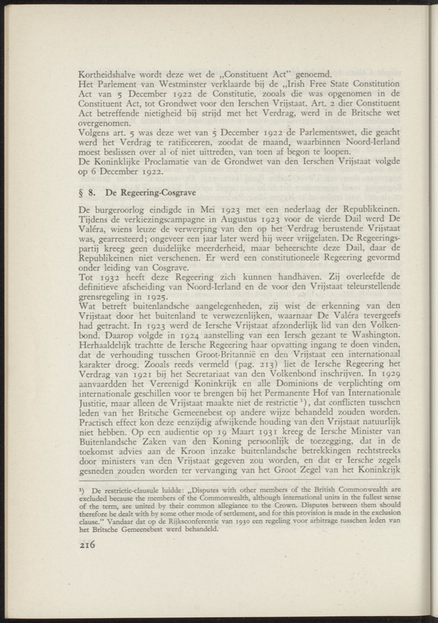 Bijlage bij het verslag van de commissie van onderzoek naar de opvattingen in Nederland omtrent de plaats van de overzeesche gebiedsdeelen in het koninkrijk : ingesteld bij ministerieel besluit van 30 augustus 1945 / [voorzitter: W.H. van Helsdingen] - 