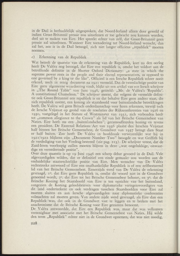 Bijlage bij het verslag van de commissie van onderzoek naar de opvattingen in Nederland omtrent de plaats van de overzeesche gebiedsdeelen in het koninkrijk : ingesteld bij ministerieel besluit van 30 augustus 1945 / [voorzitter: W.H. van Helsdingen] - 