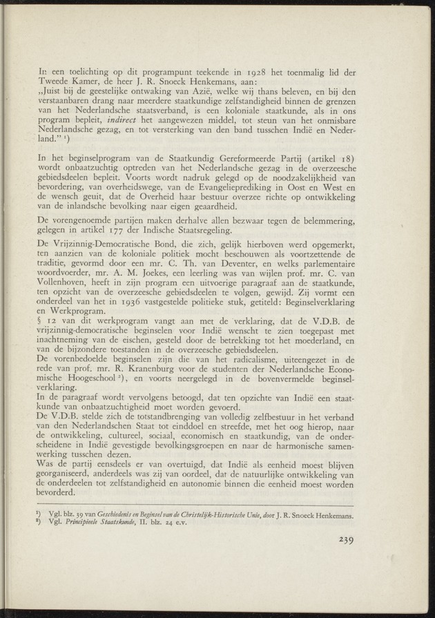 Bijlage bij het verslag van de commissie van onderzoek naar de opvattingen in Nederland omtrent de plaats van de overzeesche gebiedsdeelen in het koninkrijk : ingesteld bij ministerieel besluit van 30 augustus 1945 / [voorzitter: W.H. van Helsdingen] - 