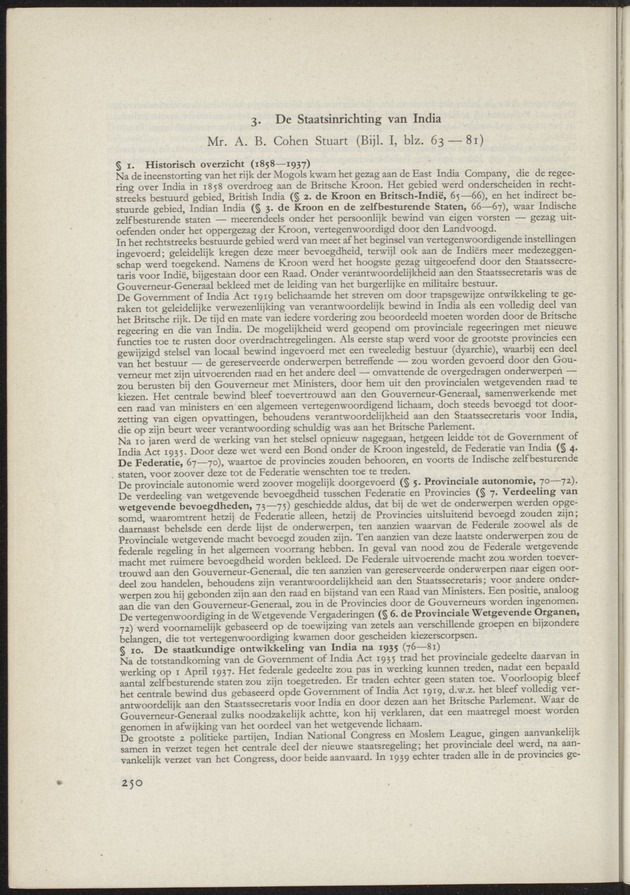 Bijlage bij het verslag van de commissie van onderzoek naar de opvattingen in Nederland omtrent de plaats van de overzeesche gebiedsdeelen in het koninkrijk : ingesteld bij ministerieel besluit van 30 augustus 1945 / [voorzitter: W.H. van Helsdingen] - 