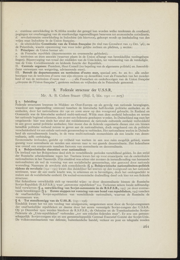 Bijlage bij het verslag van de commissie van onderzoek naar de opvattingen in Nederland omtrent de plaats van de overzeesche gebiedsdeelen in het koninkrijk : ingesteld bij ministerieel besluit van 30 augustus 1945 / [voorzitter: W.H. van Helsdingen] - 