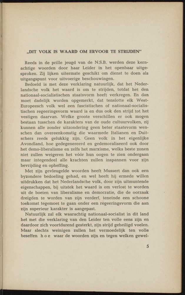 Nationaal-socialistische mijnbouw / door W.J. Twiss - 