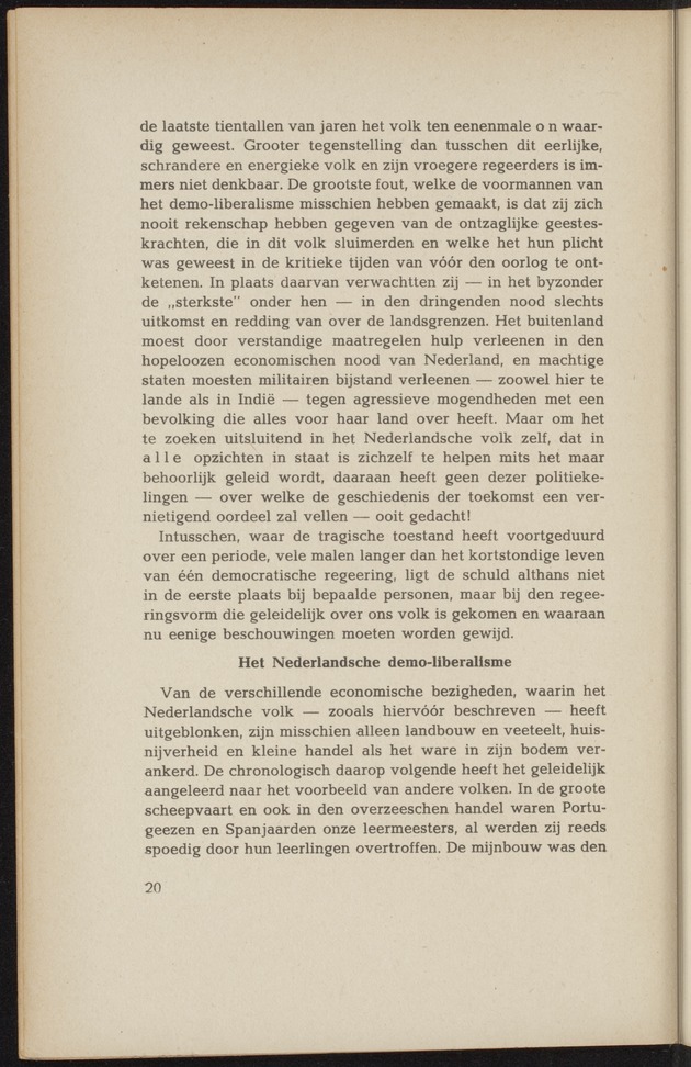 Nationaal-socialistische mijnbouw / door W.J. Twiss - 