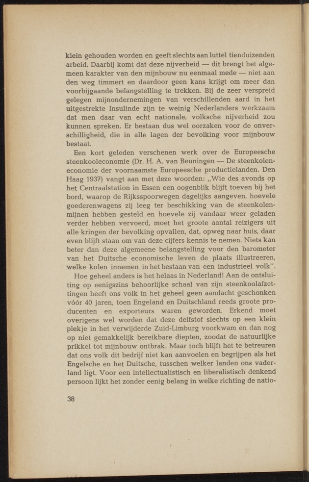 Nationaal-socialistische mijnbouw / door W.J. Twiss - 