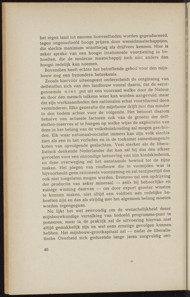 Nationaal-socialistische mijnbouw / door W.J. Twiss - 
