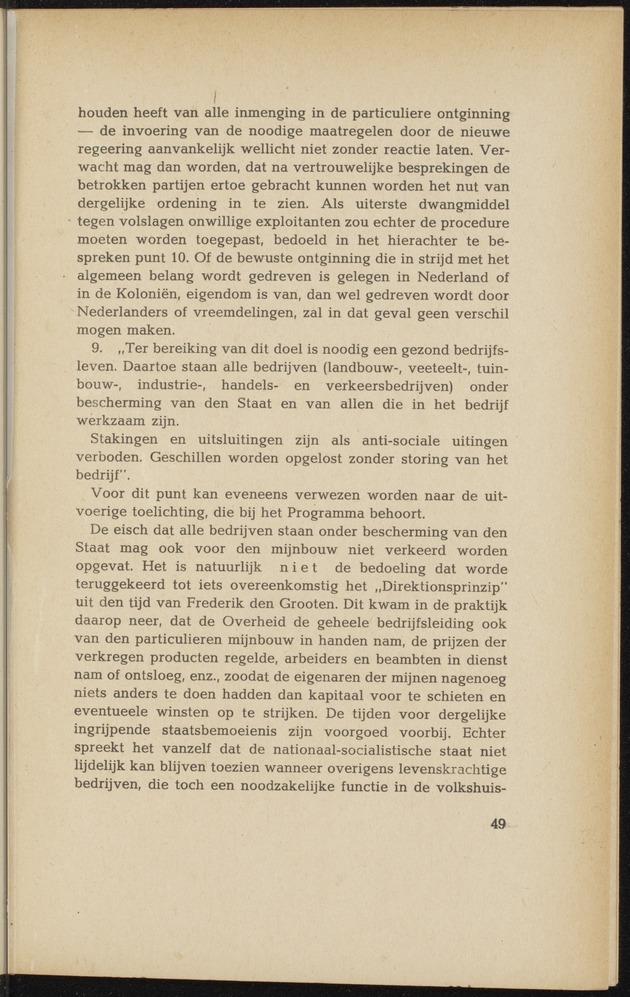 Nationaal-socialistische mijnbouw / door W.J. Twiss - 