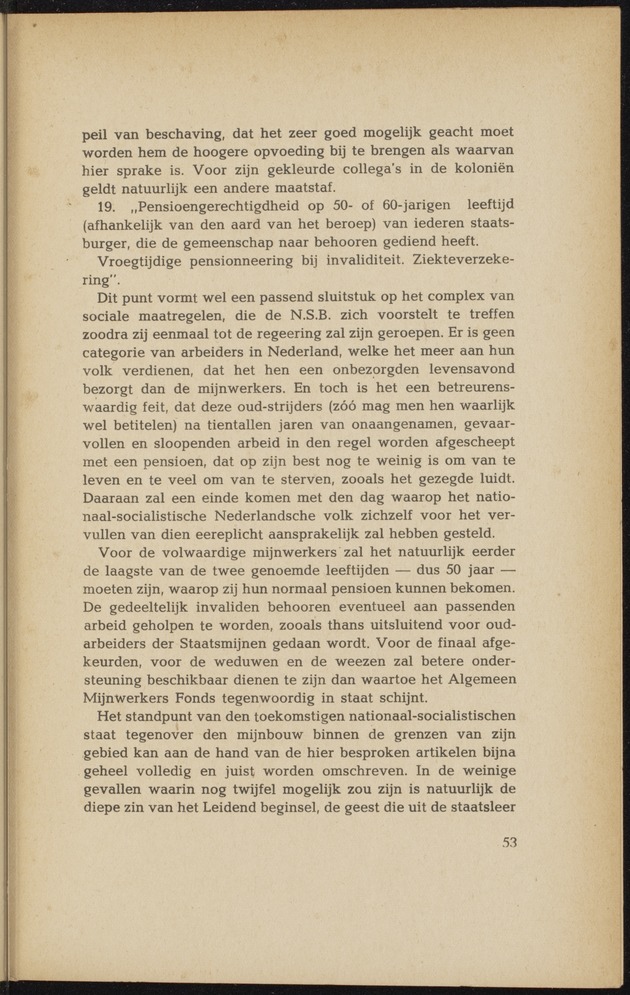 Nationaal-socialistische mijnbouw / door W.J. Twiss - 