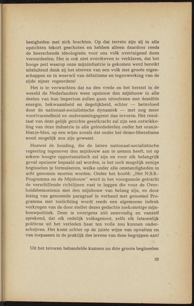 Nationaal-socialistische mijnbouw / door W.J. Twiss - 