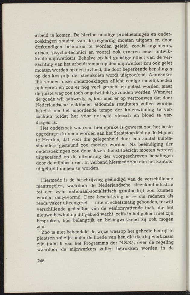 Nationaal-socialistische mijnbouw / door W.J. Twiss - 