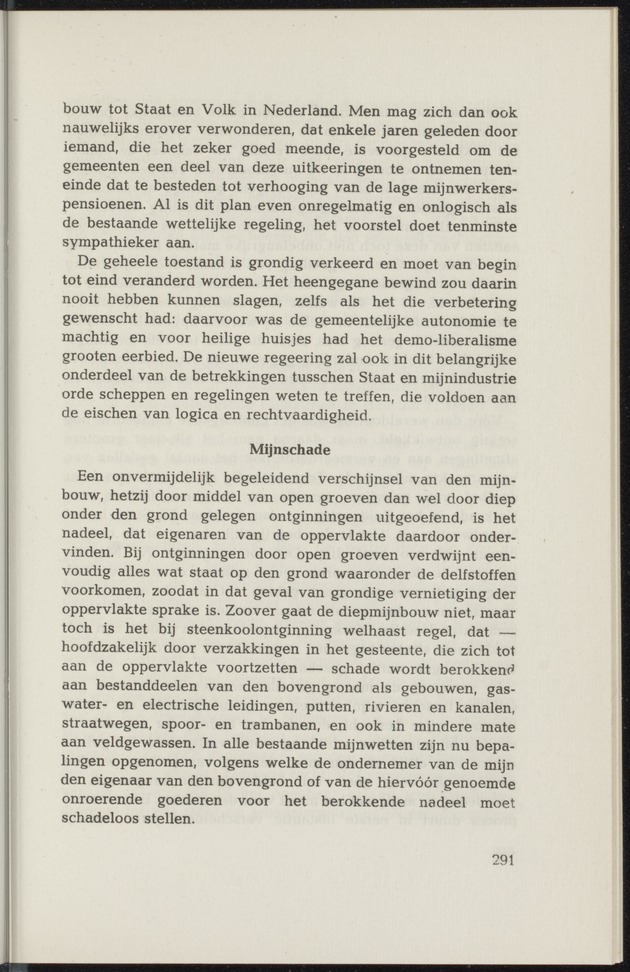 Nationaal-socialistische mijnbouw / door W.J. Twiss - 