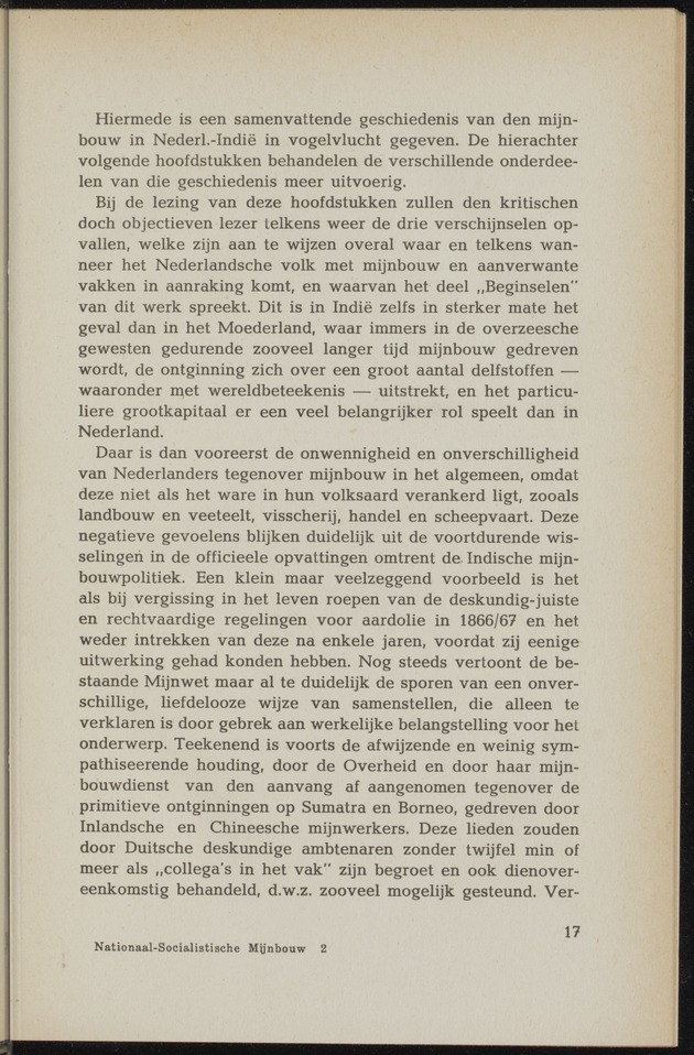 Nationaal-socialistische mijnbouw / door W.J. Twiss - 