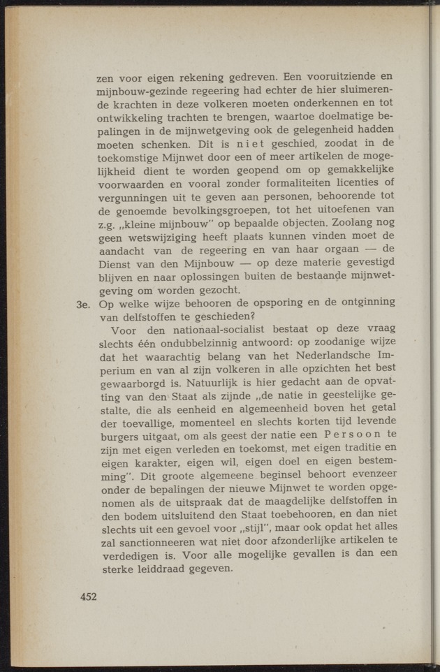Nationaal-socialistische mijnbouw / door W.J. Twiss - 