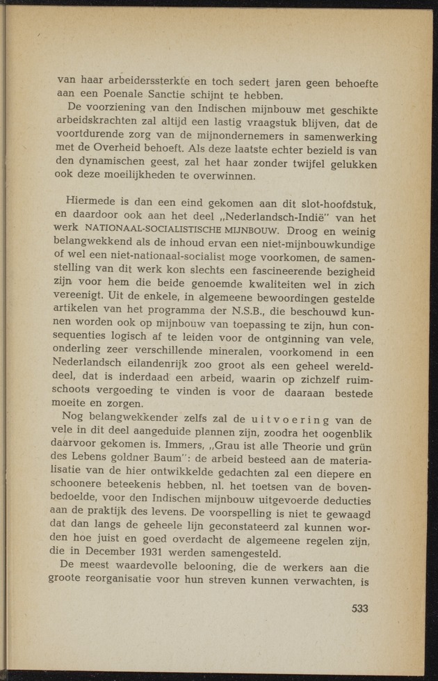 Nationaal-socialistische mijnbouw / door W.J. Twiss - 