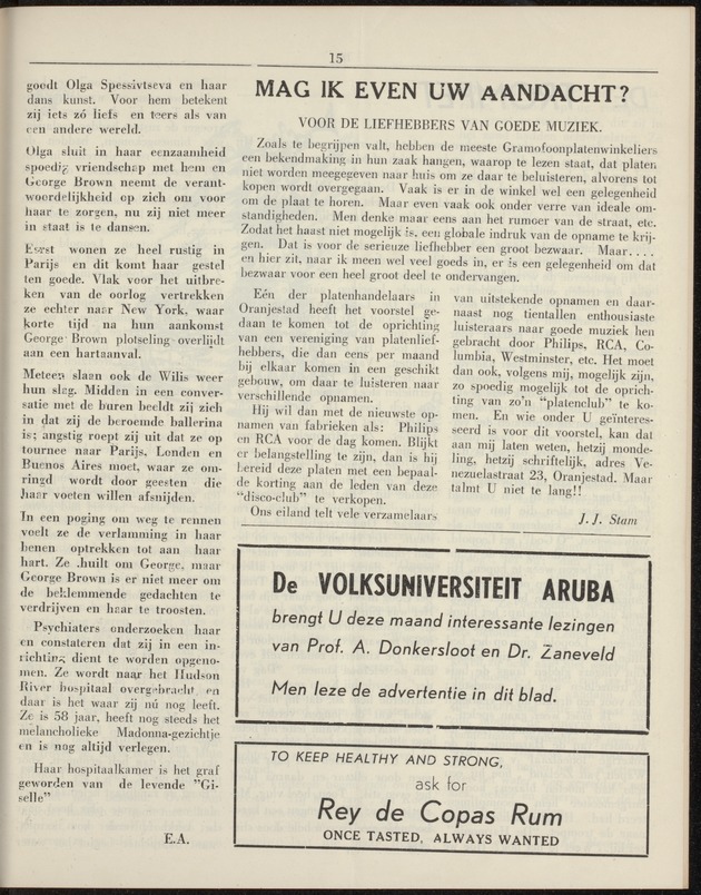Cultura : maandblad van het Cultureel Centrum Aruba - 