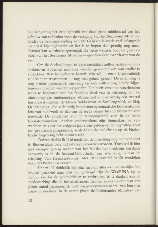 Jaarbericht ... / Stichting Wetenschappelijk Onderzoek Suriname-Nederlandse Antillen (WOSUNA) - 