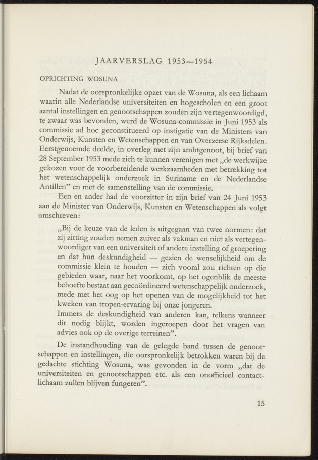 Jaarbericht ... / Stichting Wetenschappelijk Onderzoek Suriname-Nederlandse Antillen (WOSUNA) - 