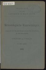 Overzicht der meteorologische waarnemingen verricht op de meteorologische stations in Nederlandsch West-Indië = Summary of the meteorological observations made at the meteorological stations in the Netherlands West Indies / Royal Dutch Meteorological Institute