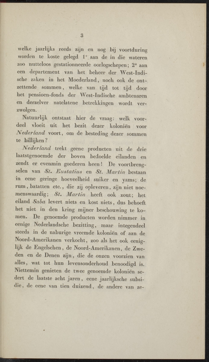 Bemerkingen betreffende de Nederlandsche West-Indische eilanden - 