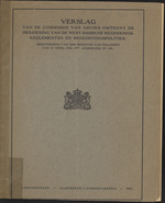 Verslag van de commissie van advies omtrent de herziening van de West-Indische regeeringsreglementen en begrootingspolitiek (beschikking van den Minister van Koloniën van 27 April 1922, 10de afdeeling, nr. 66) : Wet op de Staatsinrichting van Suriname