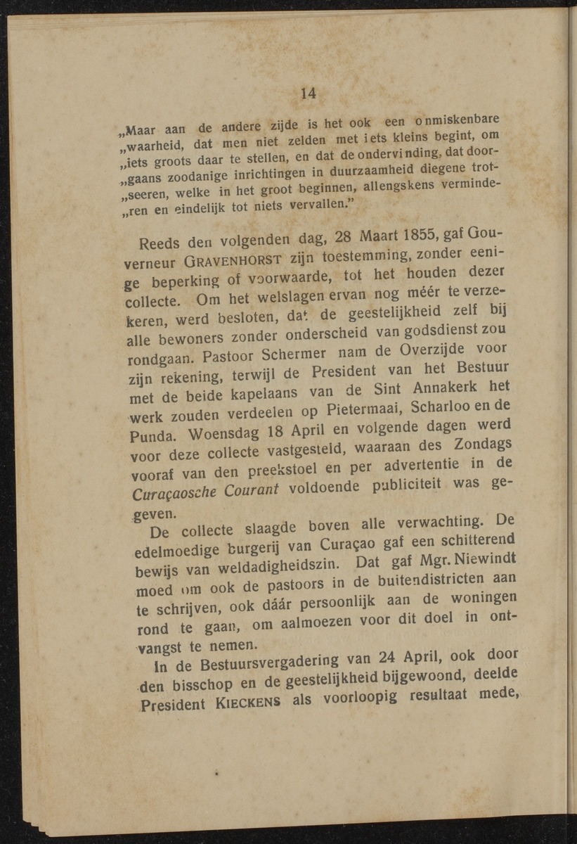 Het St. Elisabeth's Gasthuis op Curaçao - 