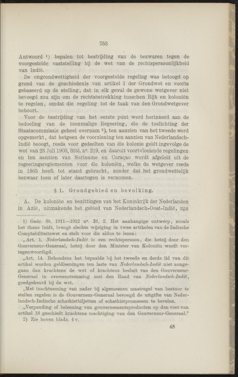 Schets van het Nederlandsch staatsbestuur en dat der overzeesche bezittingen - 