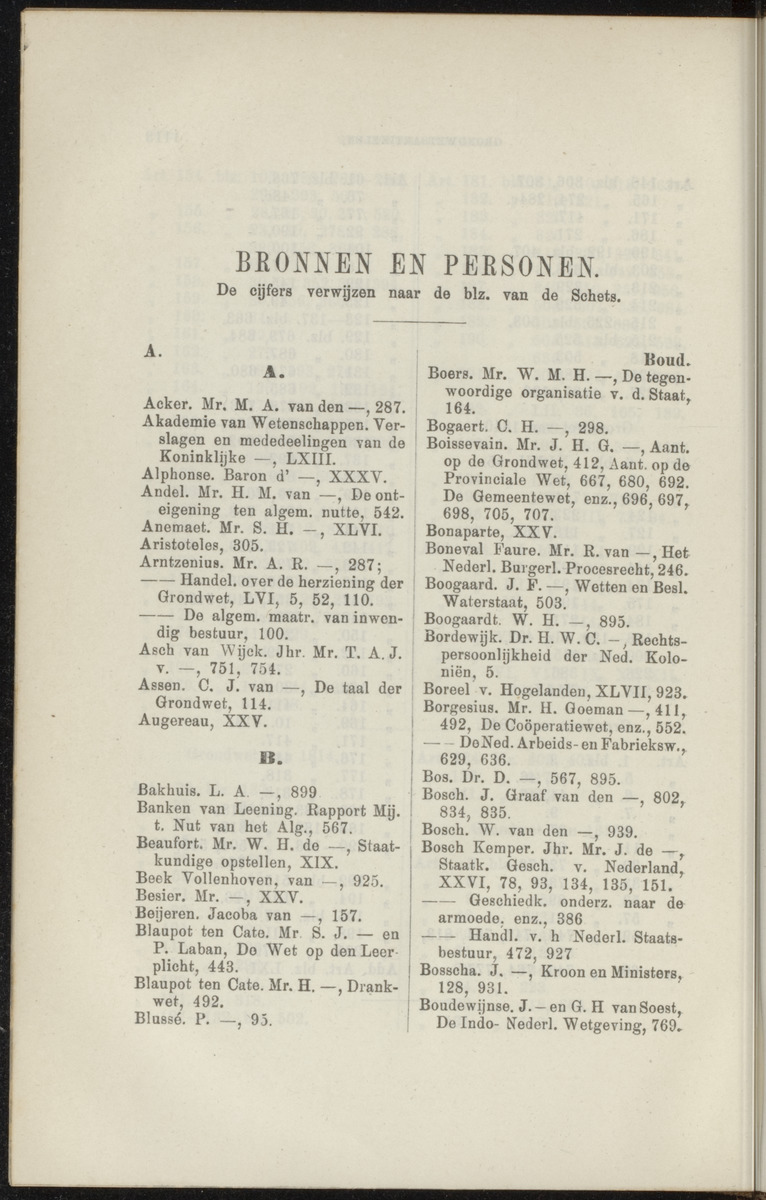 Schets van het Nederlandsch staatsbestuur en dat der overzeesche bezittingen - 