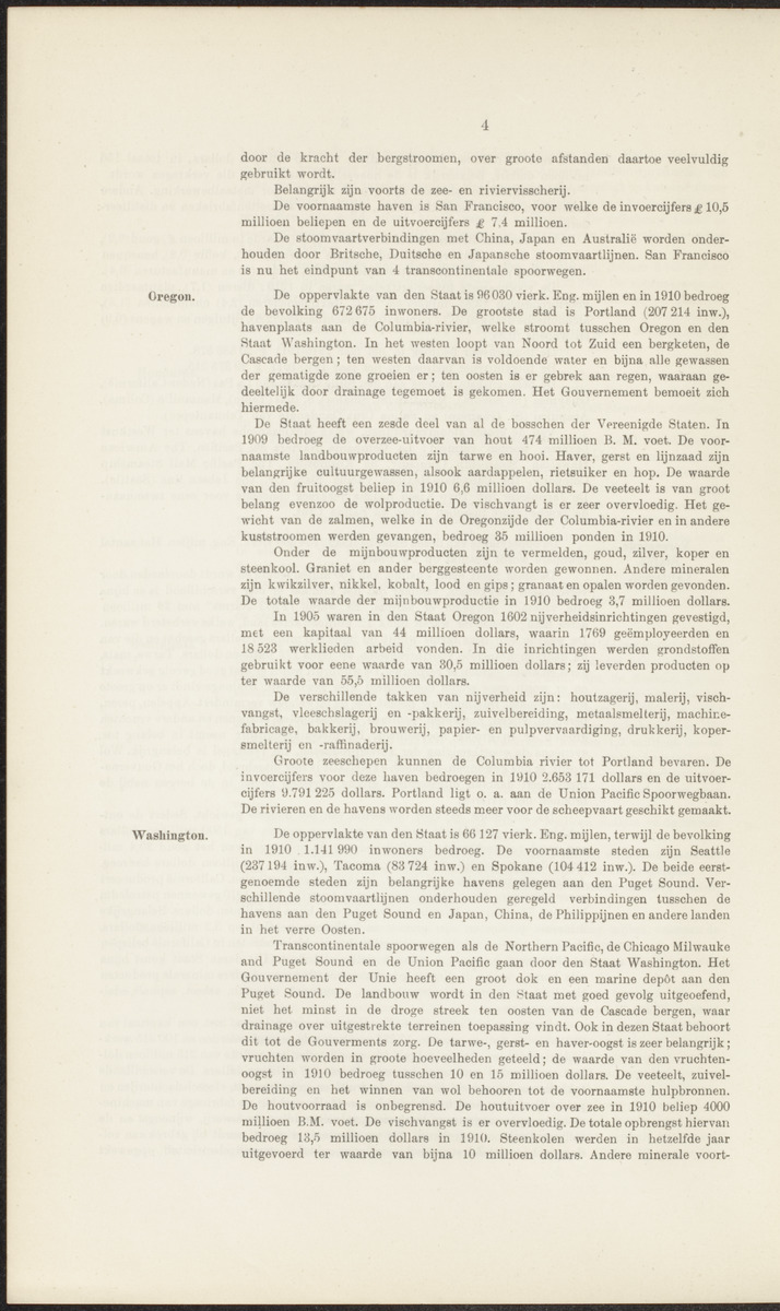 Rapport betreffende de gevolgen der opening van het Panama-kanaal voor Nederland en koloniën (1912) - 