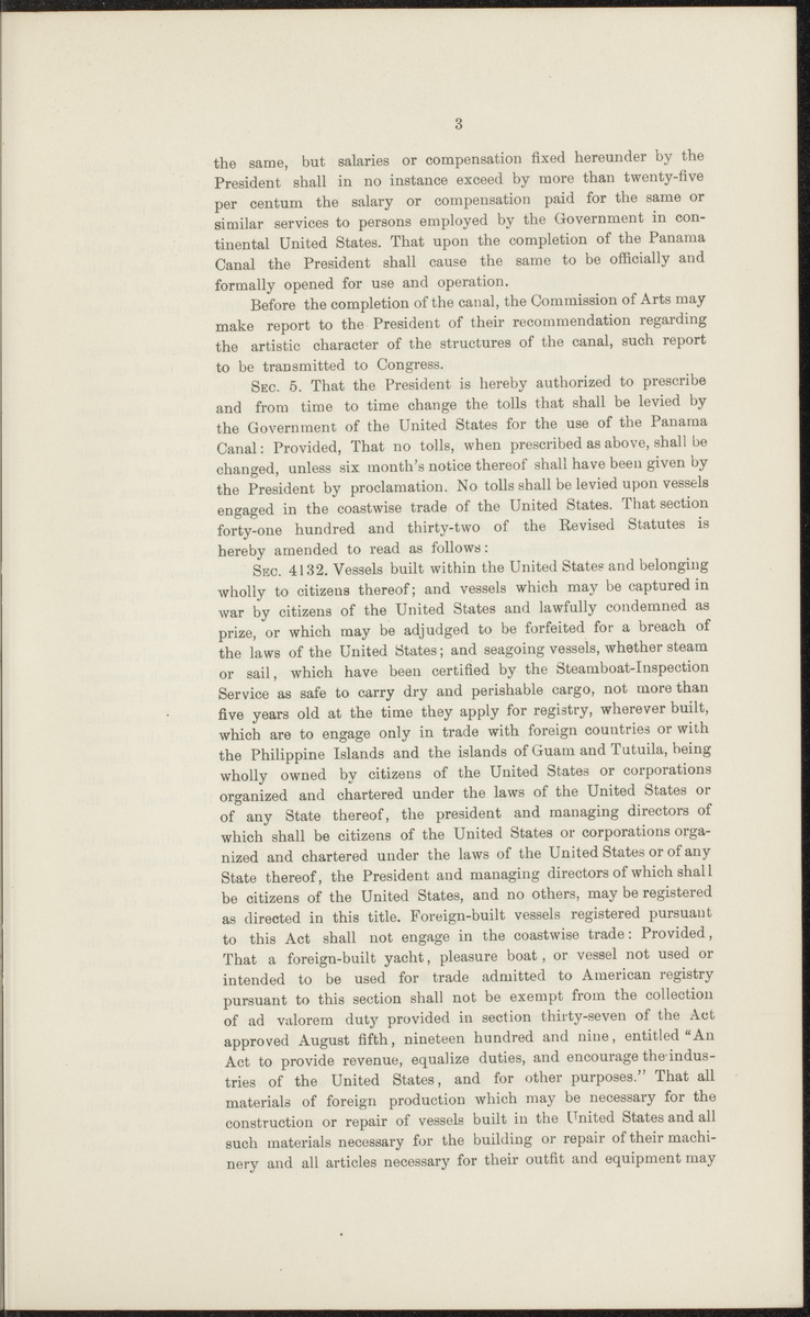 Rapport betreffende de gevolgen der opening van het Panama-kanaal voor Nederland en koloniën (1912) - 